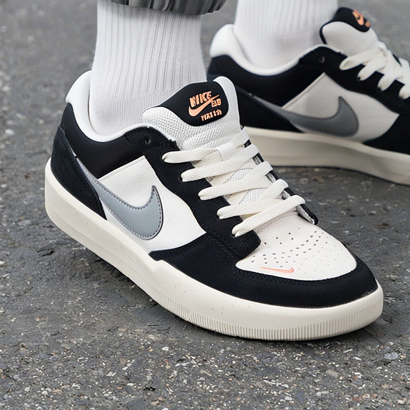 耐克NIKE男鞋秋季新款SB FORCE 58潮流低帮板鞋时尚复古运动鞋