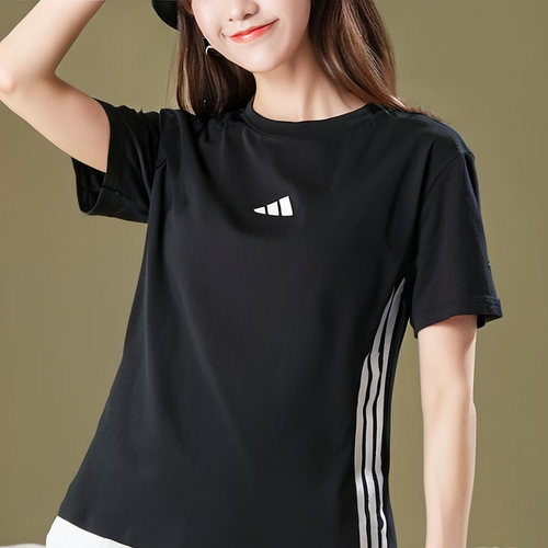 adidas阿迪达斯短袖T恤女装健身训练服2026春夏新款运动服JD0846