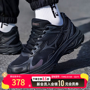 美津浓RACERS官方跑鞋男鞋女鞋黑色运动鞋黑武士通勤鞋健身跑步鞋