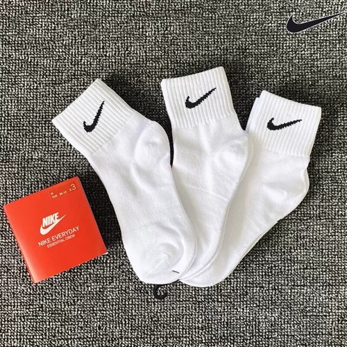 NIKE耐克袜子男女袜2026夏季中筒运动袜三双装春夏跑步休闲短袜子
