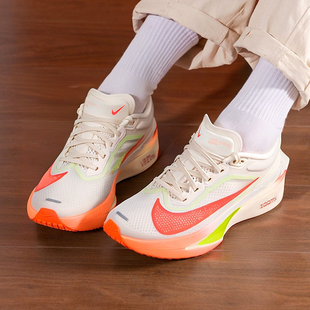 耐克女鞋专业级跑鞋Zoom X泡棉中底全掌型碳纤维板网面透气运动鞋