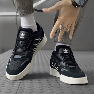 板鞋 秋冬款 DROP STEP运动鞋 KI3416 阿迪达斯三叶草男鞋 休闲鞋 女鞋