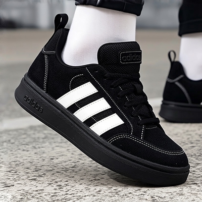 阿迪达斯休闲鞋男鞋女鞋2026春季新款运动鞋网球鞋低帮板鞋JR9819