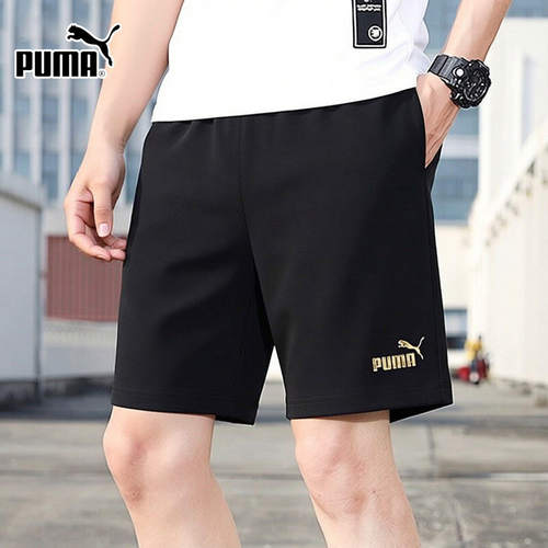 PUMA彪马男裤针织短裤2026夏季跑步休闲透气宽松运动裤694454-01