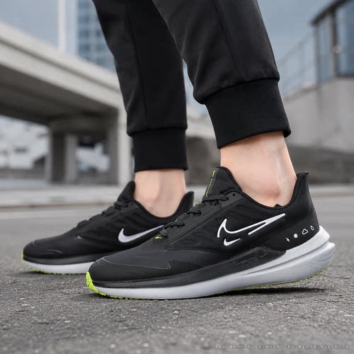NIKE耐克男鞋新款AIR WINFLO 9 SHIELD缓震运动休闲跑步鞋 DM11
