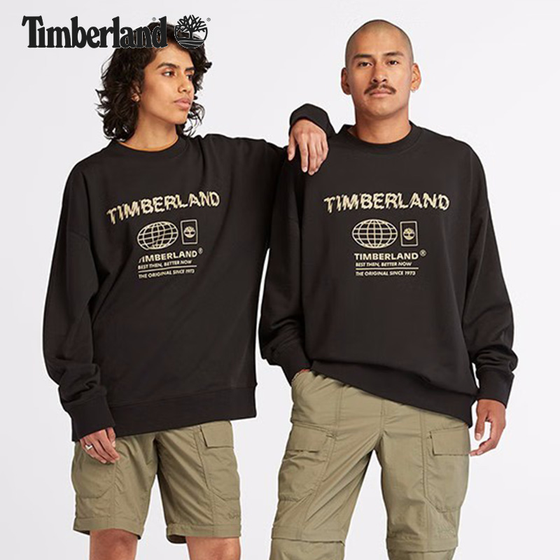 添柏岚Timberland情侣长袖卫衣官方男女上衣春秋宽松运动服A6QG5