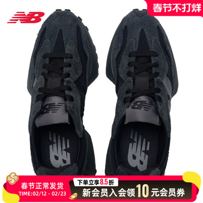 NewBalanceNB327黑武士男女鞋2025新款经典运动鞋厚底休闲鞋潮