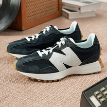 New Balance NB官方正品男鞋女鞋黑色休闲鞋复古运动鞋潮MS327KB1