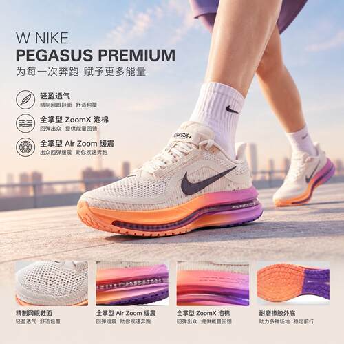 NIKE耐克女鞋跑步鞋2026新款健身训练鞋缓震透气运动鞋HQ2593-113