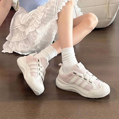 Adidas阿迪达斯女鞋网球鞋26春季新款低帮厚底运动鞋休闲鞋KH7982