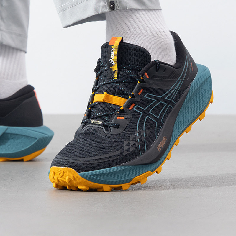 ��ɪʿASICS��Ь25���¿�GEL-TRABUCO 13 GTXԽҰ�ܲ�Ь�˶�Ь
