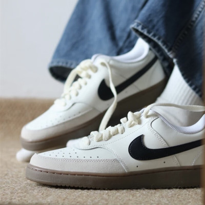 NIKE耐克Court Vision正品复古男鞋低帮运动鞋轻便休闲板鞋FQ8075