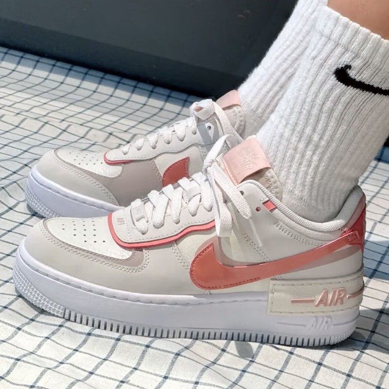 NIKE耐克AF1板鞋女鞋26新款空军一号厚底休闲鞋运动鞋DZ1847-001