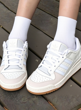 阿迪达斯三叶草男鞋女鞋冬季新款FORUM LOW运动鞋休闲板鞋ID6858