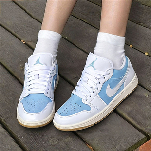 AIR JORDAN 1低帮篮球鞋 NIKE耐克女鞋 HQ2004 新款 运动鞋 400 滑板鞋