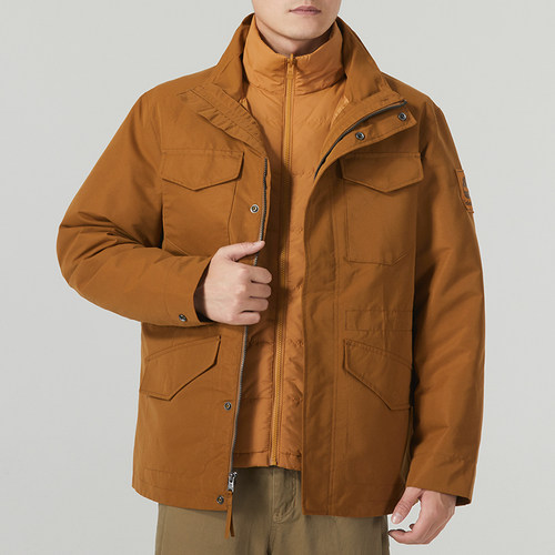 男子外套添柏岚运动服保暖