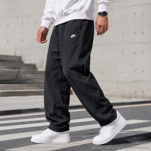 NIKE耐克裤子男梭织长裤直筒裤2026秋季新款宽松休闲运动裤IQ0922