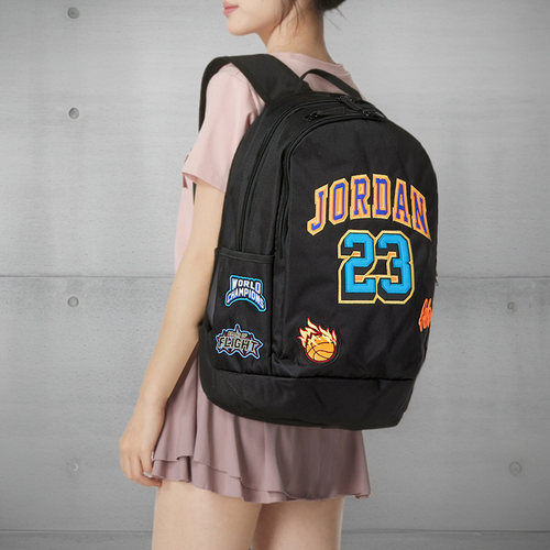 耐克JORDAN双肩包男女时尚AJ学生书包电脑包大容量旅行跑步旅行包