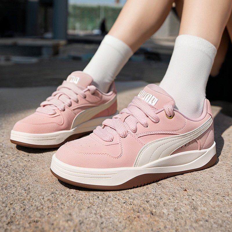 PUMA彪马粉色板鞋女鞋新款运动鞋复古面包鞋轻便休闲鞋 402510-02,运动鞋new,运动休闲鞋,淘宝优惠券,粉丝福利购,淘宝优惠卷