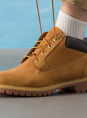Timberland添柏岚男鞋休闲鞋户外中帮大黄靴工装运动马丁靴73538