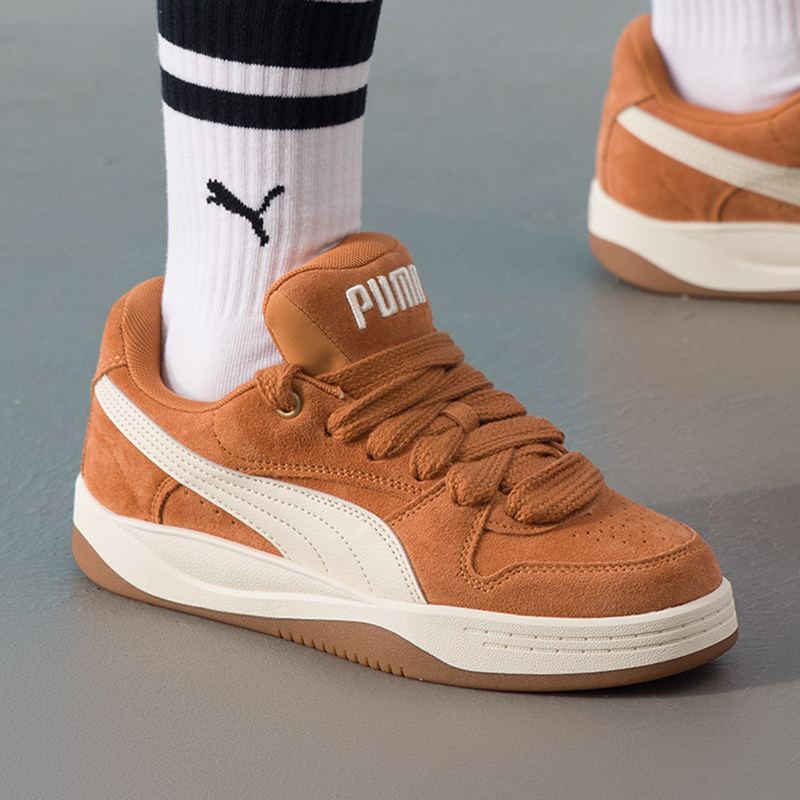 彪马PUMA女款面包鞋26春季新款板鞋街头风潮酷滑板鞋Park Luna