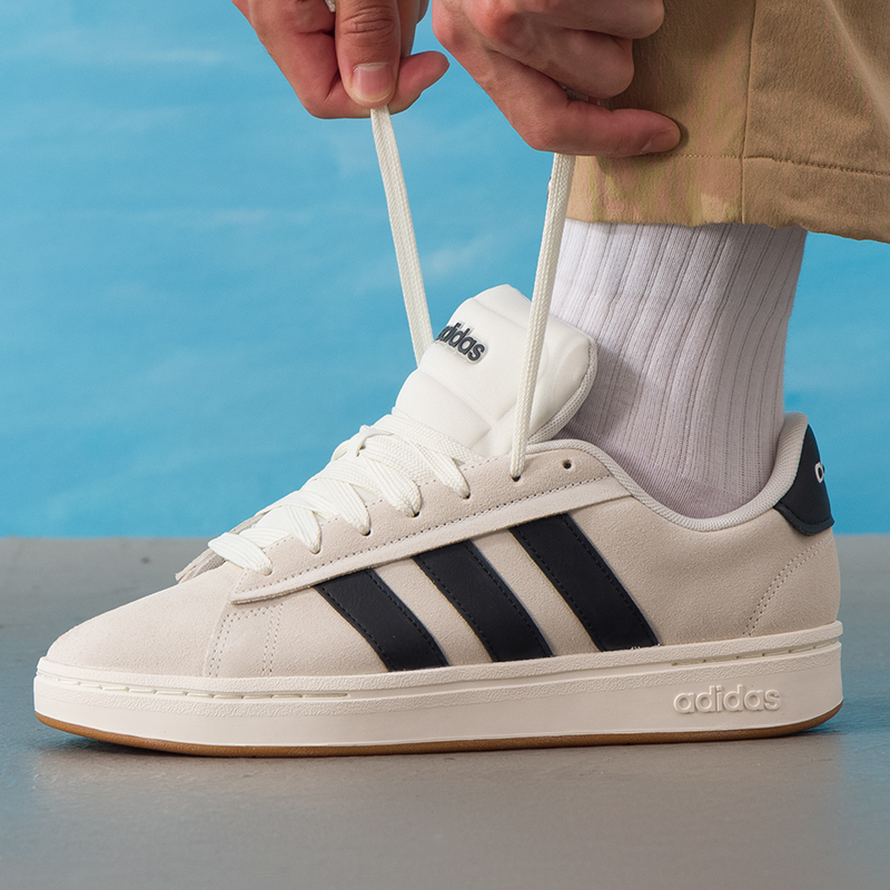 阿迪达斯adidas男鞋女鞋厚底休闲鞋25冬季新款低帮运动鞋 IH1351