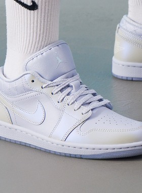 NIKE耐克运动鞋女鞋25新款冬季air jordan 1休闲篮球鞋IM5129-010