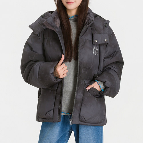 MLB秋冬保暖羽绒服男女装厚外套2026新款户外棉羽运动服3ADJM2066