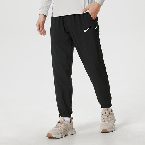 NIKE耐克男裤梭织长裤子26春新款休闲裤跑步健身运动裤IB8910-010