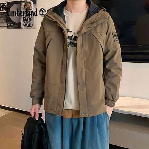 添柏岚梭织夹克外套男装25冬季新款户外徒步登山服休闲上衣A68XF