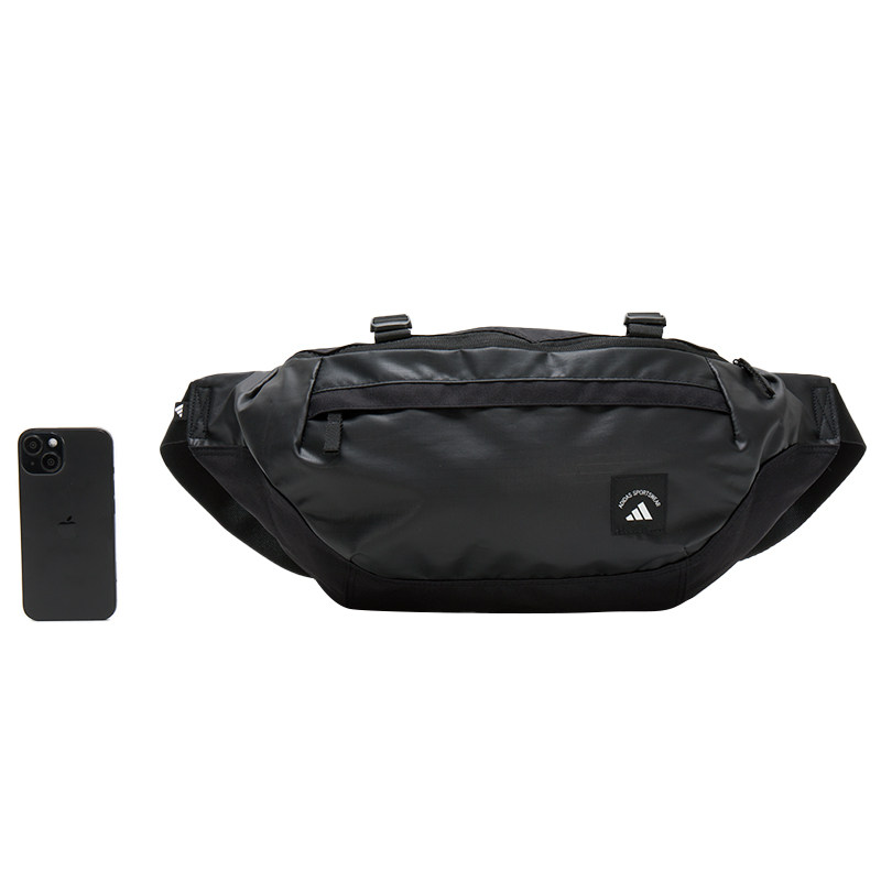 阿迪达斯2025新款骑行腰包健身斜挎单肩包运动休闲男女款KC0250