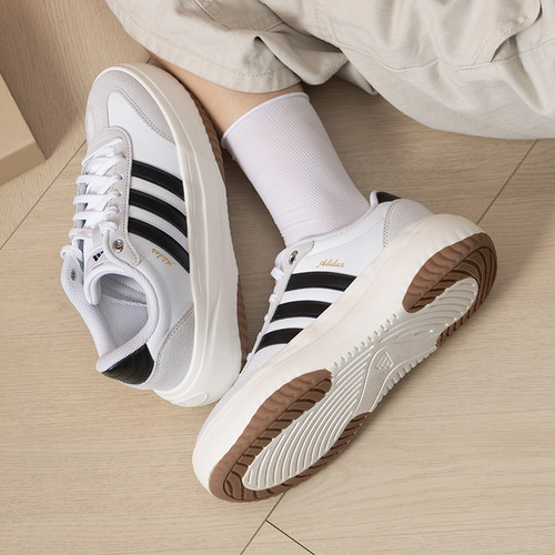 阿迪达斯adidas女鞋 2026新款秋季运动鞋FLARE PLATFORM厚底耐磨