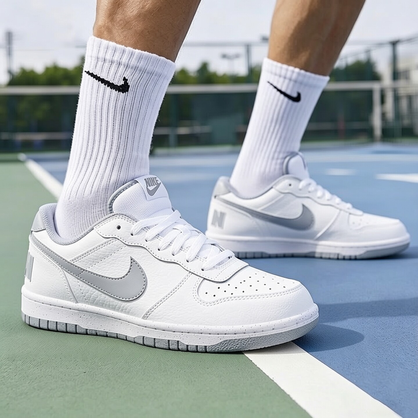 耐克NIKE男鞋2026新款秋季BIG NIKE LOW透气舒适休闲鞋时尚板鞋