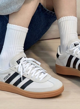 Adidas阿迪达斯官网三叶草女鞋26年新款T头鞋复古低帮板鞋IF6562