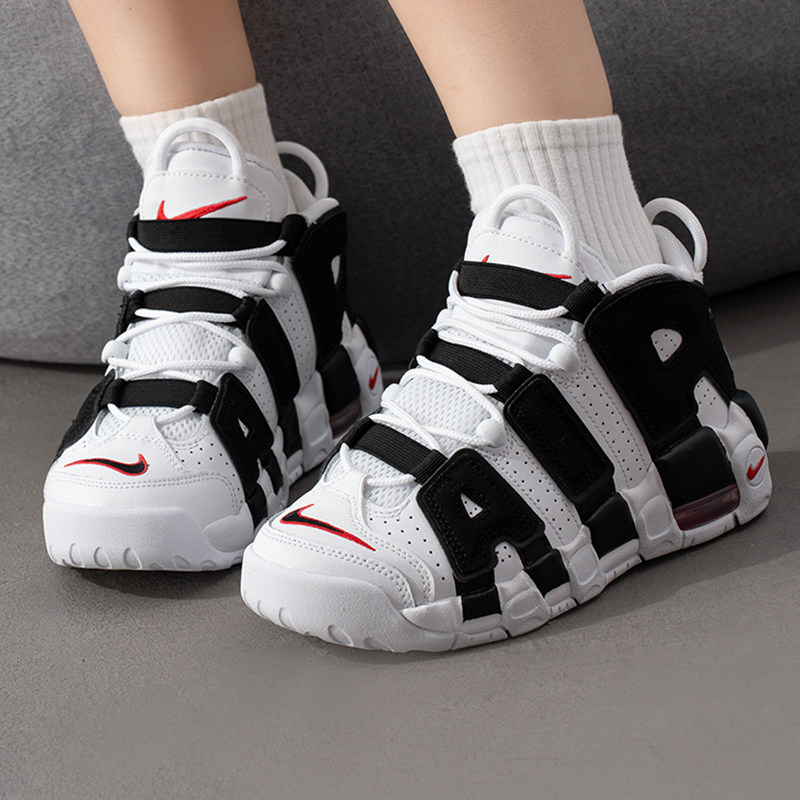 耐克女鞋Air More Uptempo皮蓬实战篮球鞋运动鞋休闲鞋415082-105
