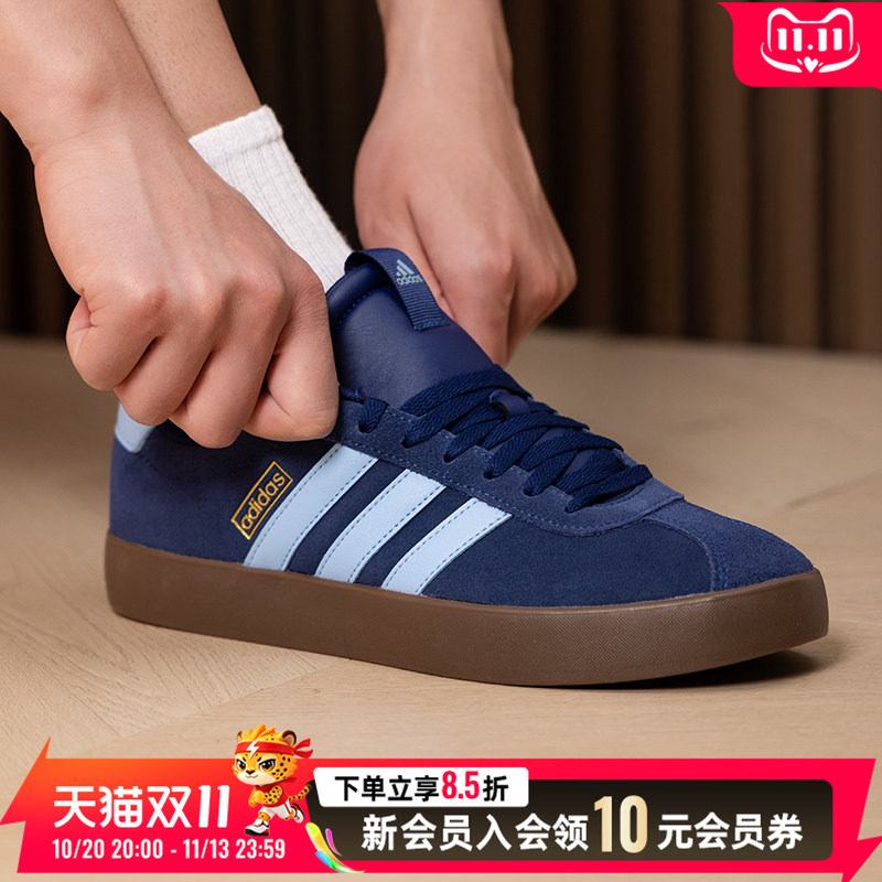阿迪达斯男鞋女鞋休闲鞋2026运动生活板鞋硫化橡胶外底低帮运动鞋