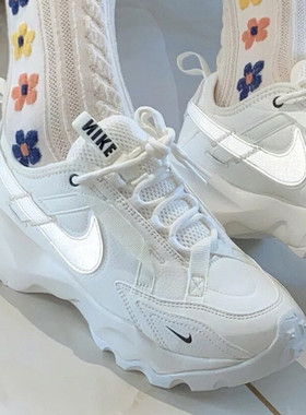 NIKE TC 7900女鞋2026夏季新款耐克米色运动鞋休闲鞋老爹鞋DD9682