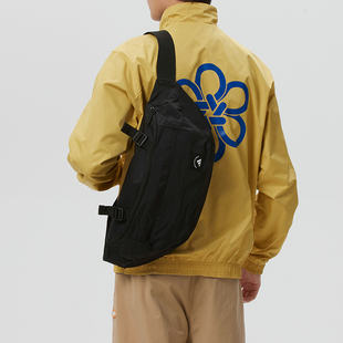 阿迪达斯斜挎包男女包25新款 运动包情侣户外单肩包骑行腰包KR5138