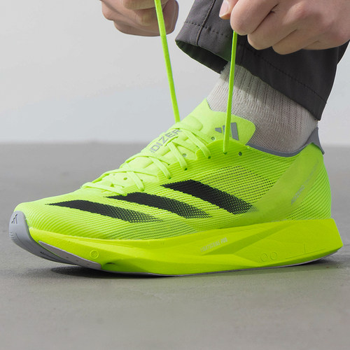 阿迪达斯男鞋跑步鞋2025冬季新款运动鞋透气缓震健身训练鞋IH5707