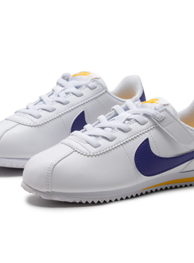 NIKE耐克儿童鞋休闲鞋2025冬季新款运动鞋透气轻便白色DM0951-105