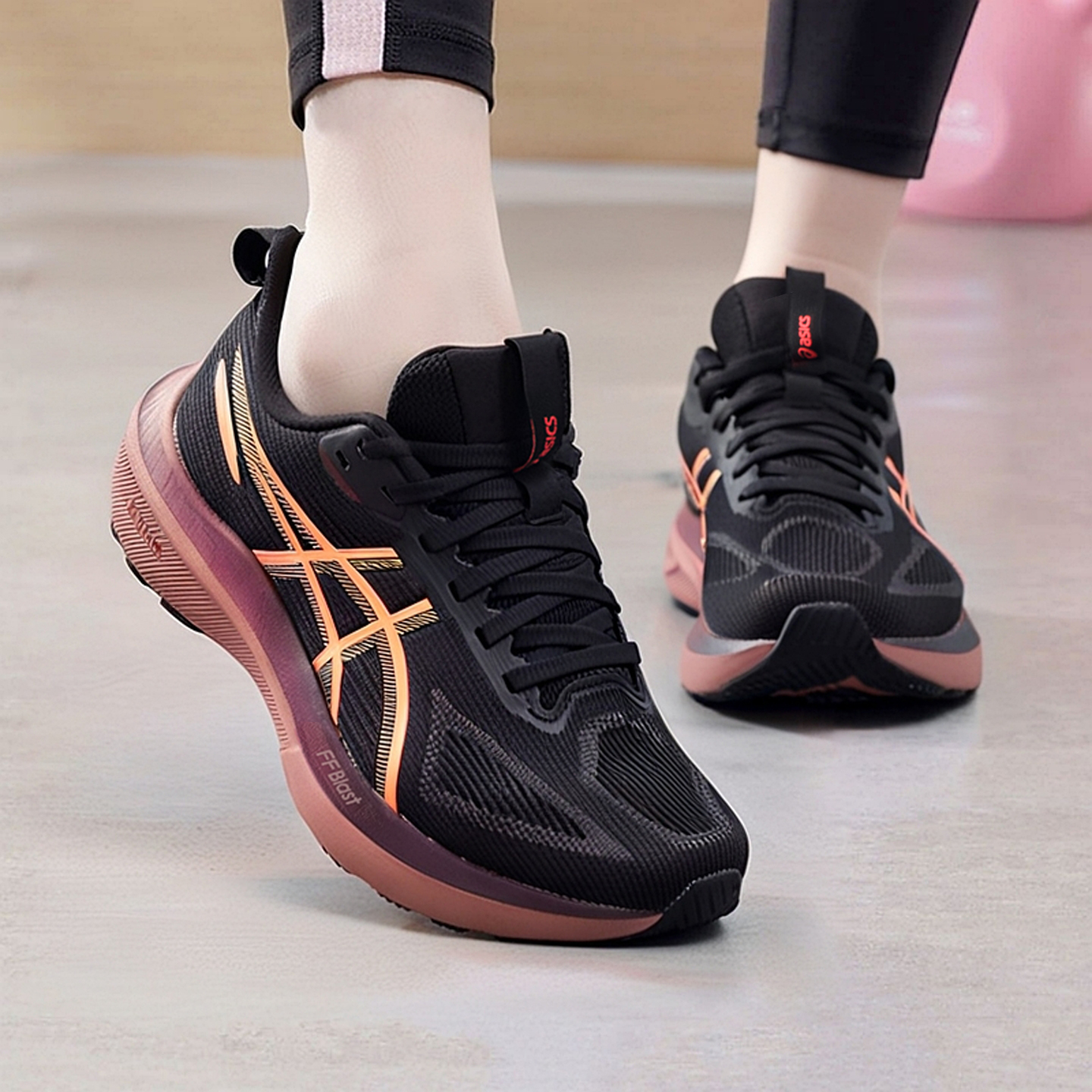 亚瑟士跑步鞋男鞋女鞋25新款GT-1000 14运动鞋缓震健身训练跑鞋