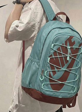 NIKE耐克双肩包男女背包25新款健身运动包旅游休闲包HJ8200-017