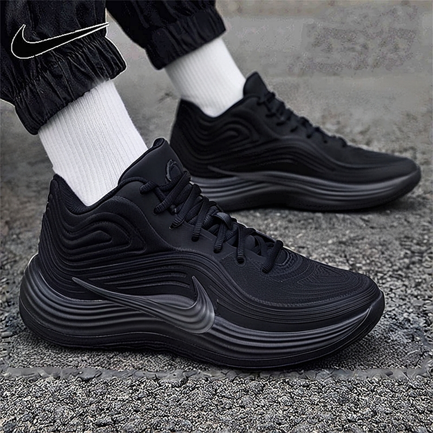 Nike耐克男鞋25冬季新款缓震实战训练篮球鞋健身训练鞋IH1105-001