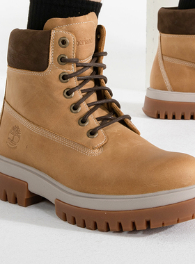 添柏岚（Timberland）秋冬新款男户外软底防水踢不烂大黄靴 A5YKD