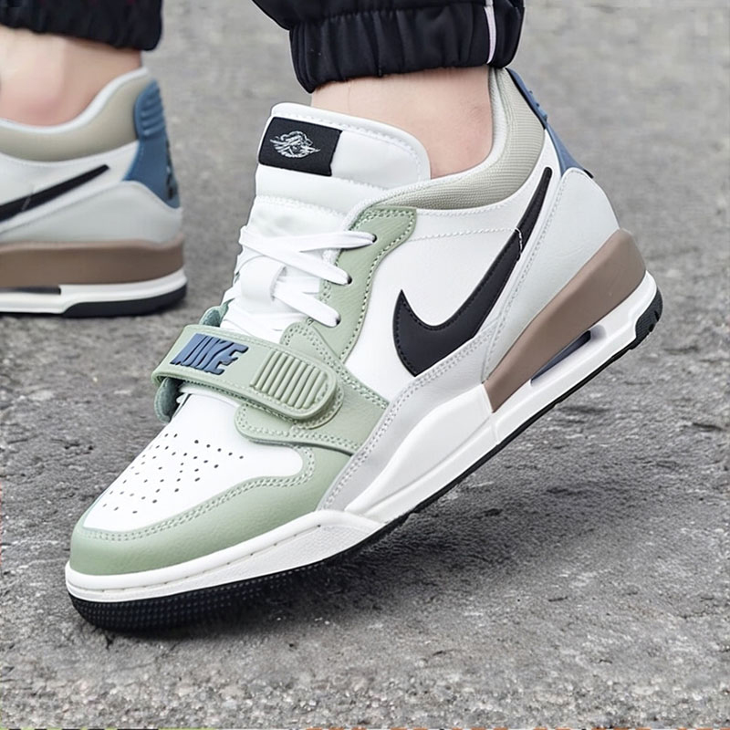 耐克官方正品板鞋AJ312男鞋 25秋季新款红色休闲鞋气垫运动篮球鞋