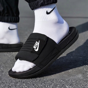 凉拖鞋 耐克NIKE男女鞋 魔术贴一字拖休闲沙滩鞋 新款 DQ9626 运动鞋