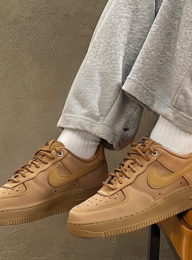 Nike耐克休闲鞋正品女鞋新款厚底运动鞋AF1空军一号板鞋FZ7372
