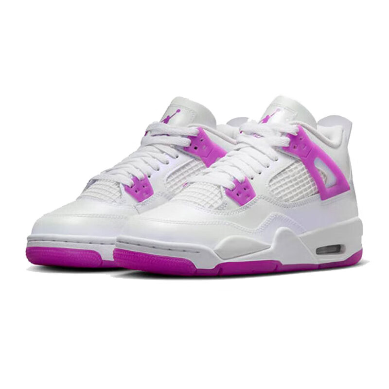 耐克（NIKE）学生青少年男女鞋 新款篮球鞋AIR JORDAN 4运动实