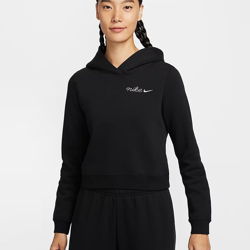 耐克女冬季连帽卫衣-加绒