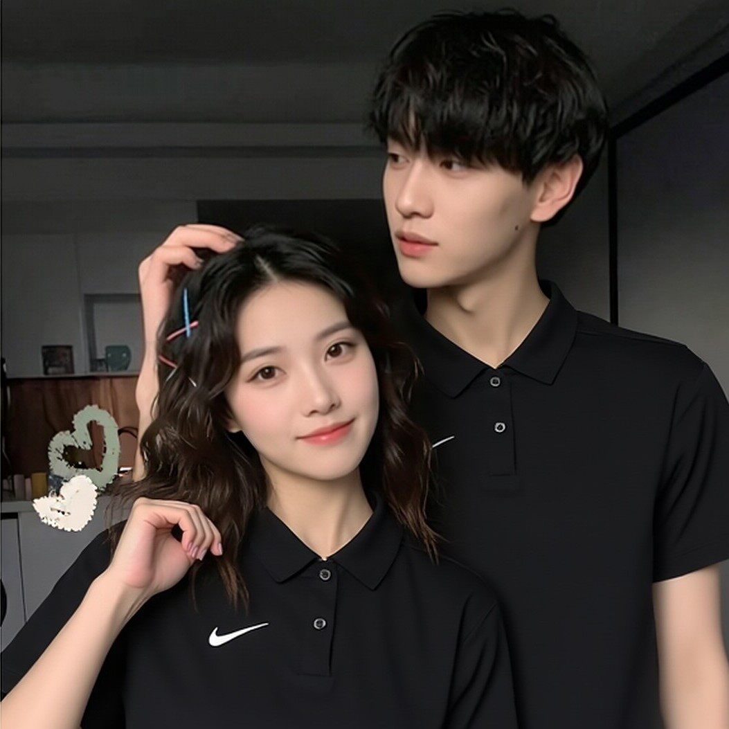 NIKE耐克女装情侣短袖翻领Polo衫2026夏新款透气速干运动T恤半袖